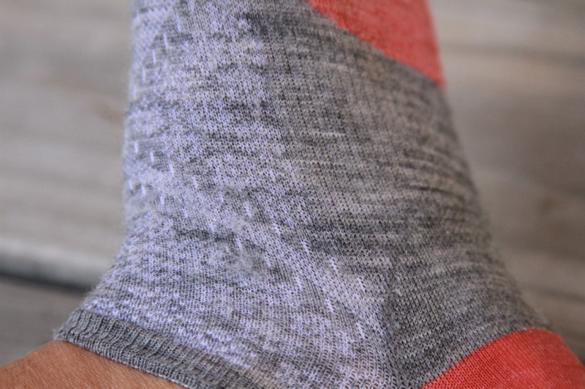 smartwool phd run ultra light micro - the fabric is tightly knit and offers good wicking and breathing...