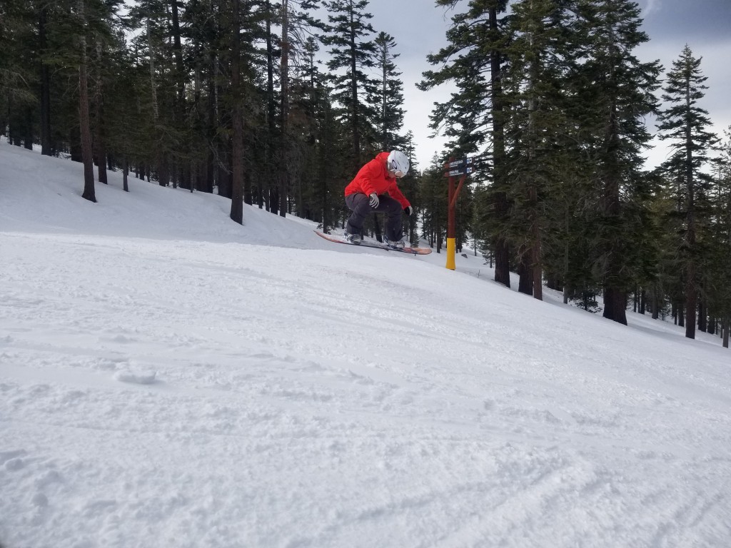 snowboard womens - the twin sister has a decent amount of pop.