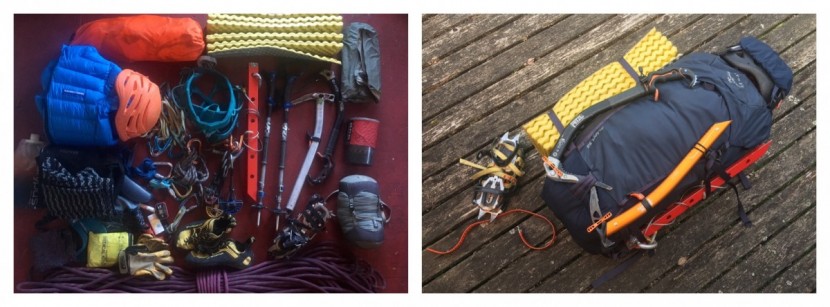 osprey mutant 52l - the mutant 52 gobbled up all the gear in our test load. note the...