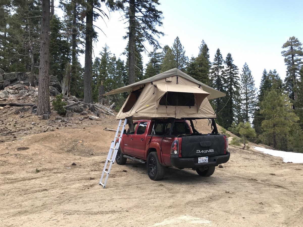 Smittybilt Overlander Review (The Overlander competes well with the top-tier of rooftop tents, despite costing significantly less.)