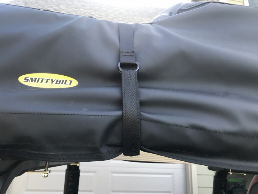 smittybilt overlander - the overlander cover has straps with double stitching and high...
