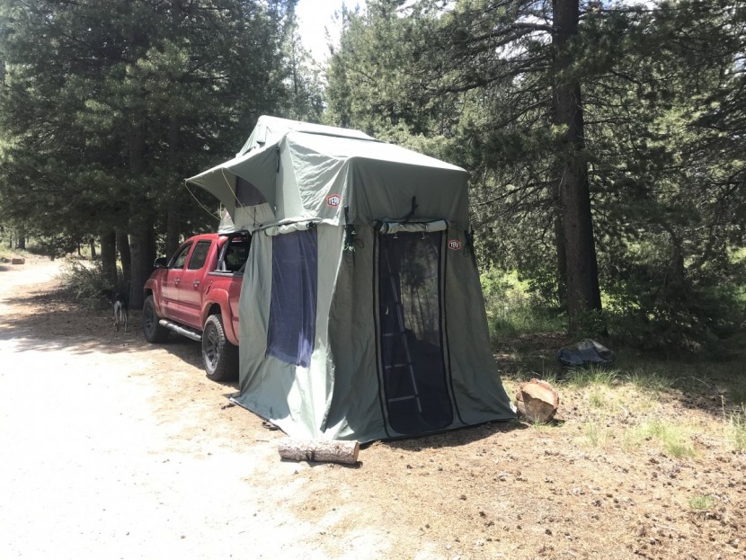 rooftop tent - if you decide to use the annex on the tepui autana 3, be prepared to...