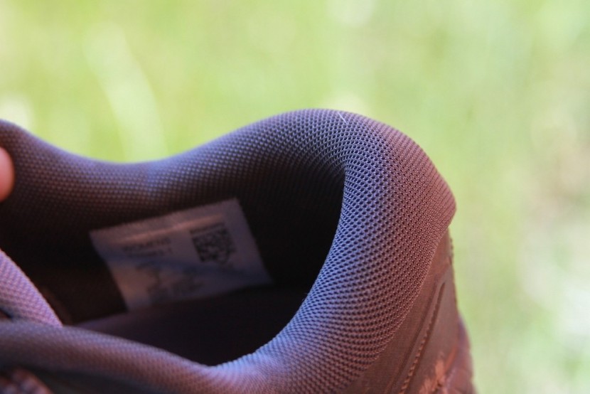 saucony peregrine iso for women - the collar of the shoe in addition to its great fit offers good...