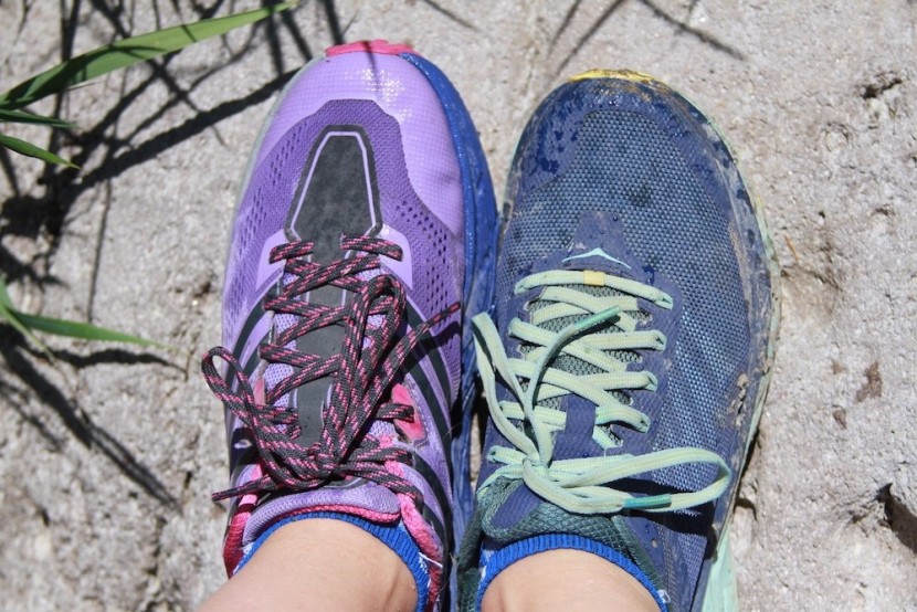 hoka speedgoat 3 for women - the speedgoat has a more narrow fit that tapers towards the top...