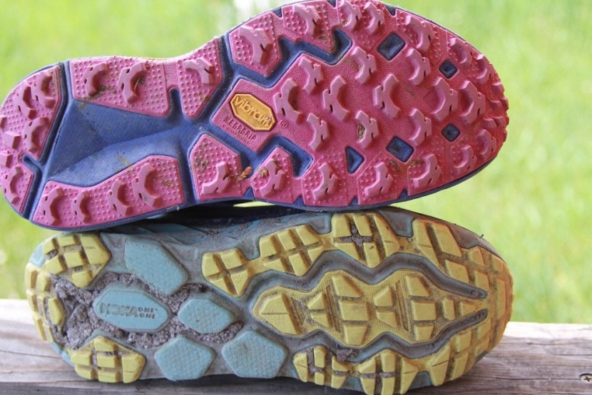 hoka speedgoat 3 for women - a comparison of the challenger atr 5 (bottom) and the speedgoat...