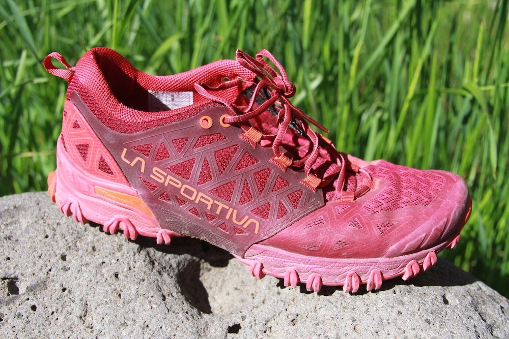 trail running shoes womens - the la sportiva bushido is an example of a low profile shoe with a...