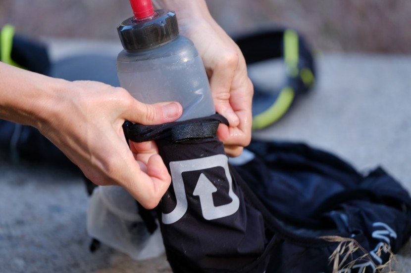 like all soft flasks we have tested, the ultimate direction flasks...