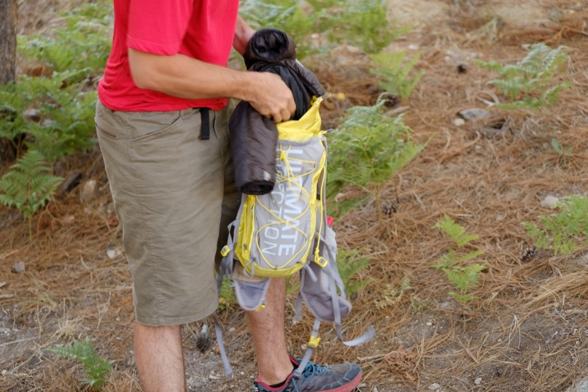 ultimate direction fkt - along with all our base equipment, we could even stuff an insulated...