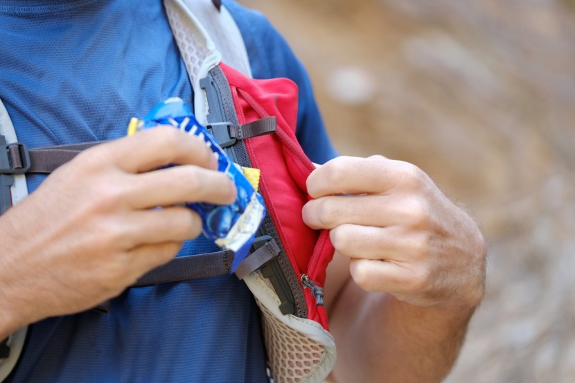 osprey duro 1.5 - after stuffing the large top loading pouches on the duro, the...