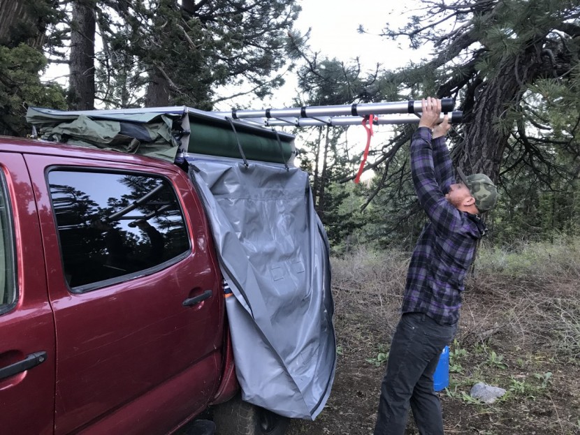 the kukenam telescoping ladder helps make it effortless to convert...