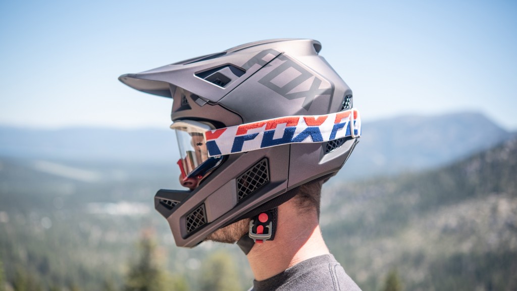 Fox rampage 2024 pro carbon visor