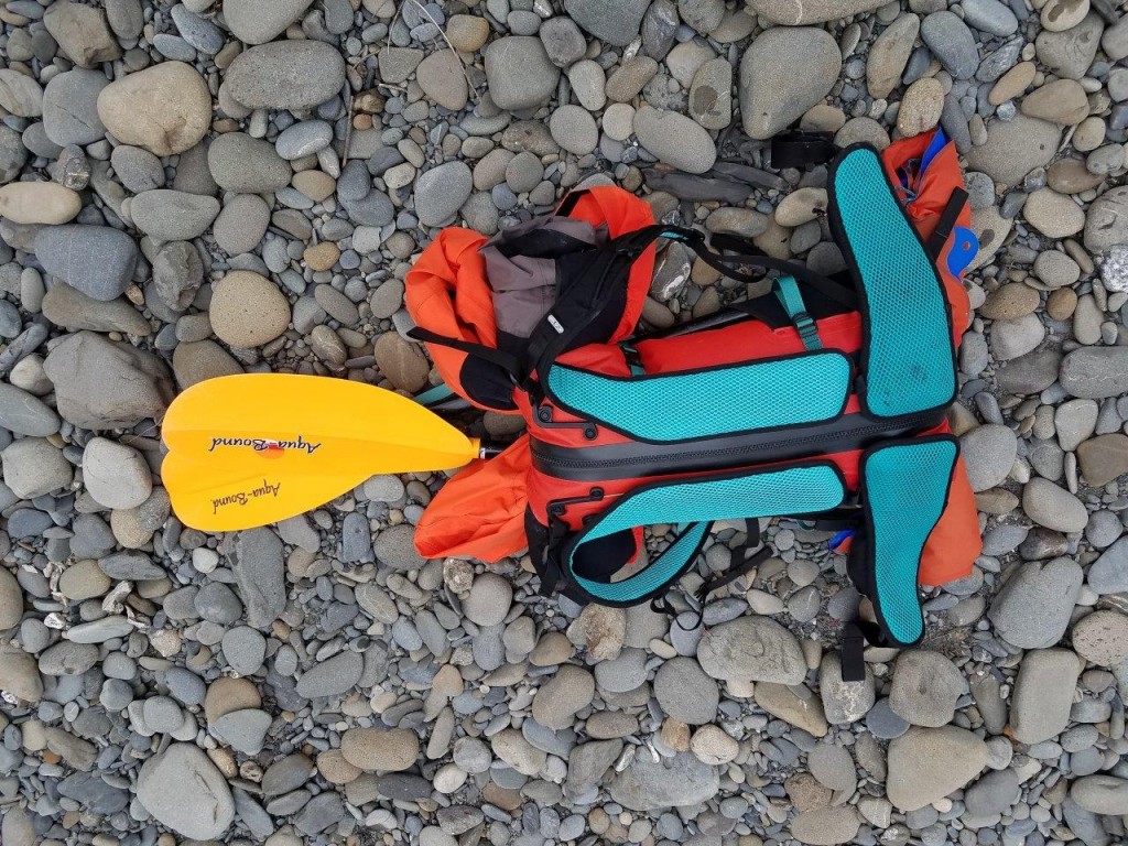 daypack - even fully loaded with pack rafting gear, this pack keeps the load...