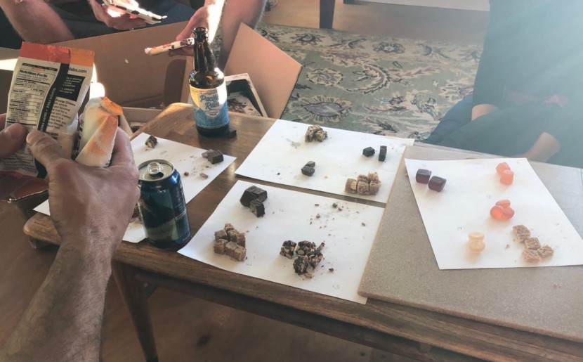 energy bar - de-briefing with a look at some packaging and some sips of beer...