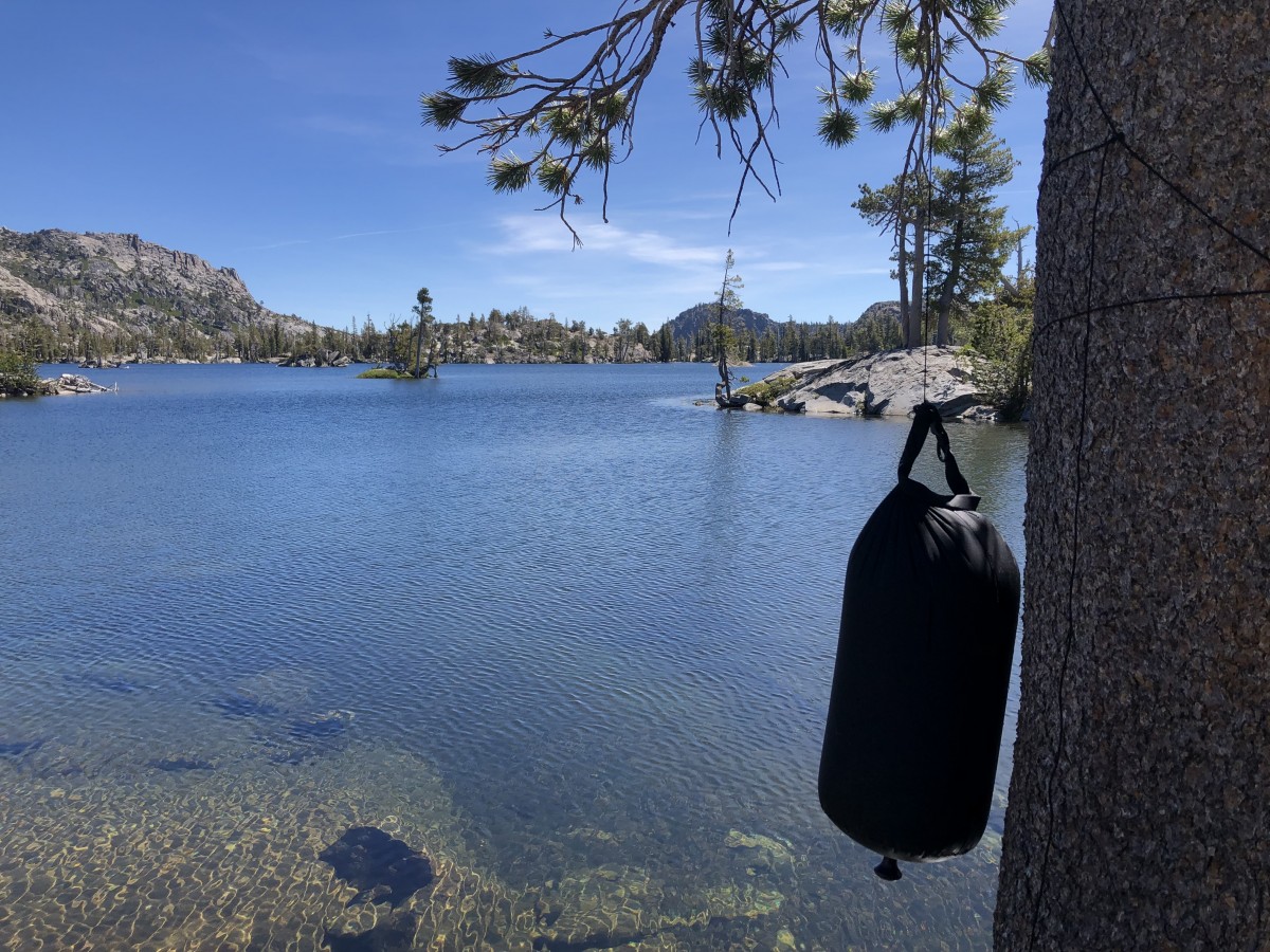 Sea to Summit Pocket Shower Review (A shower with a view in the backcountry! (But no soap this close to water.))