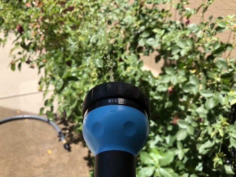 rinsekit pod - on its last legs, the amount of water expelled is practically pitiful.