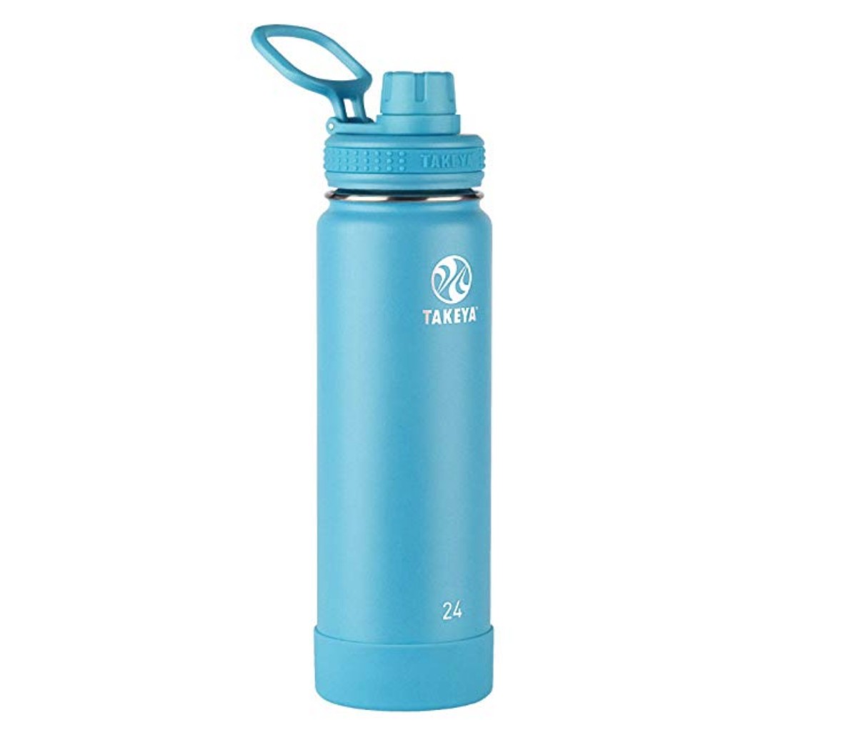 Takeya 24 oz. ThermoFlask Insulated Stainless Steel Water Bottle, 2-pack