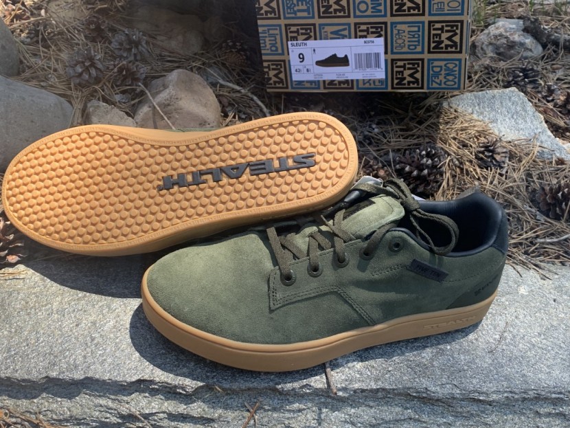 five ten sleuth - non-marking soles make these shoes safe to wear anywhere.