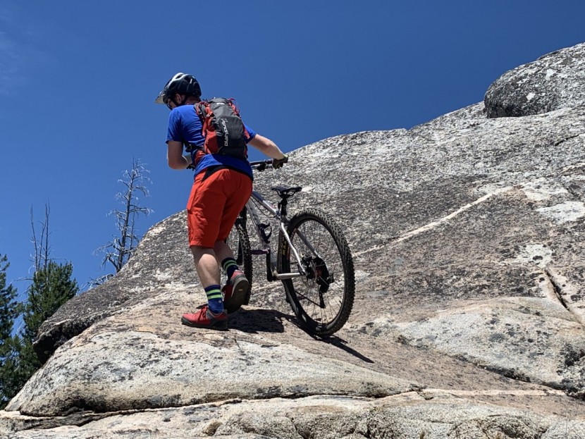 giro riddance - some hike a bike testing of the vibram&#039;s grip on rock