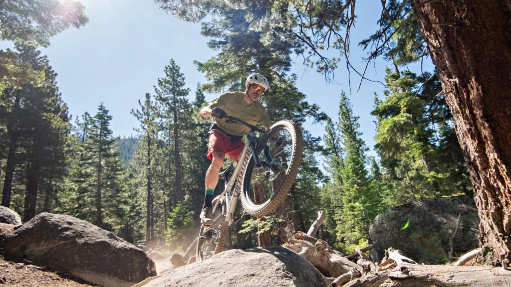 mountain bike - riding a bike is the only way to get to know its performance...