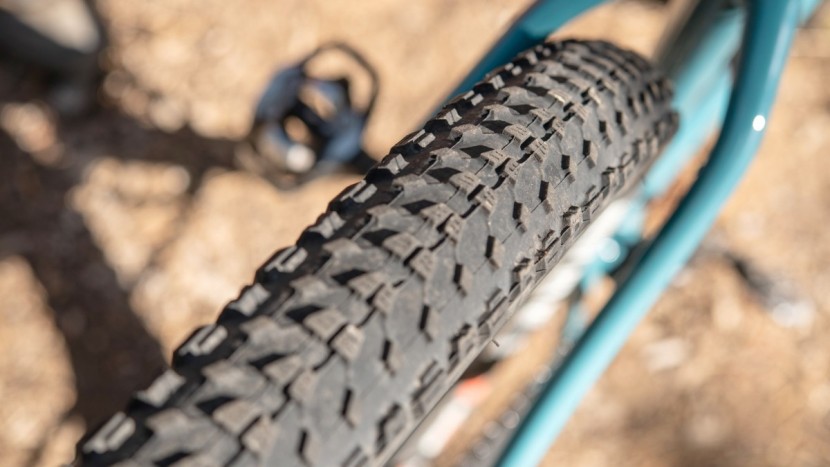 the ardent race rear tire rolls fast, though it doesn't offer the...