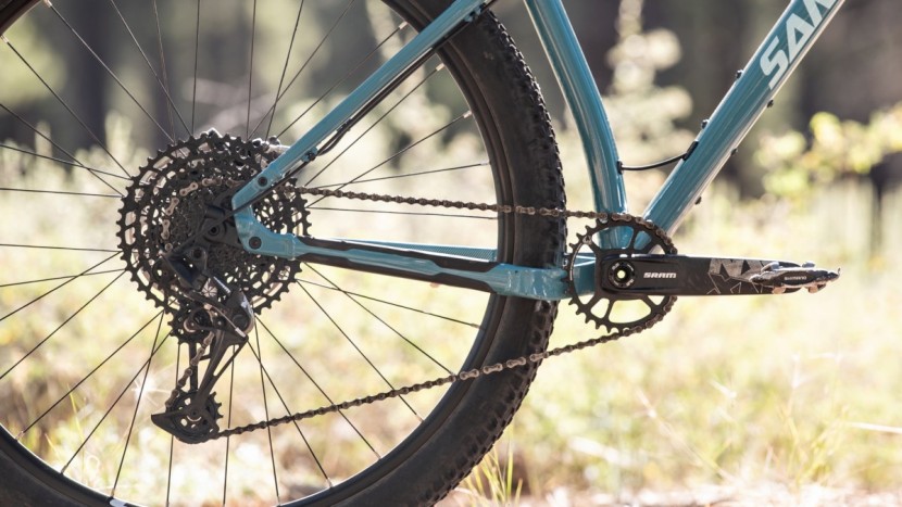 the sram nx eagle drivetrain works well enough and provides ample...
