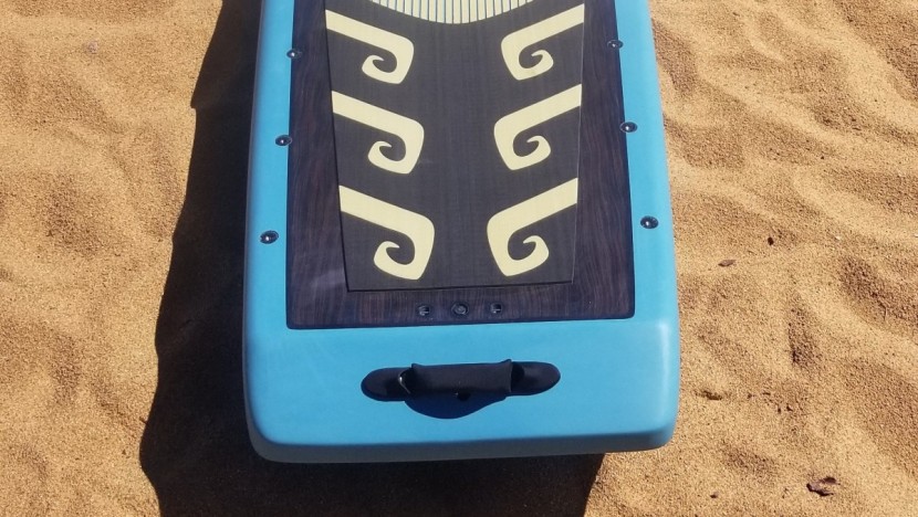 pau hana endurance xl - the aft handle makes it much easier to carry this board with two...