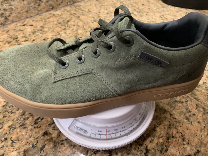 five ten sleuth - this shoe has an actual weight of 13 ounces for a men's size 9