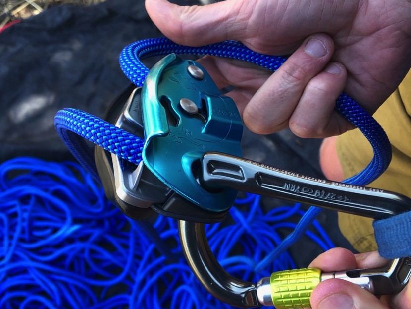 dmm rhino - the rhino is great for belaying with a grigri because of its simple...