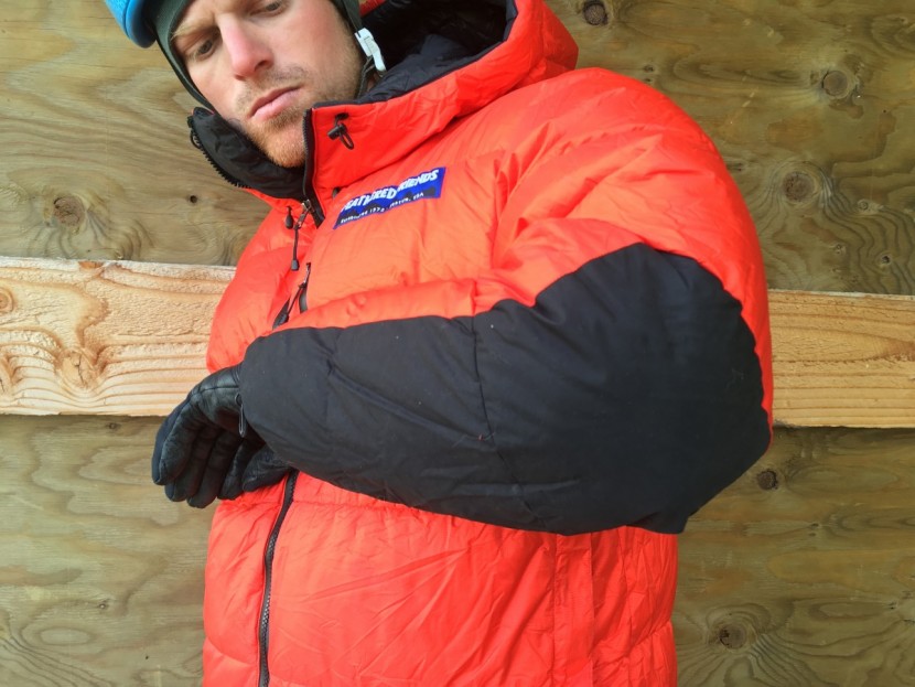 feathered friends khumbu down parka - lower arm fabric reinforcements protect the most vulnerable and most...