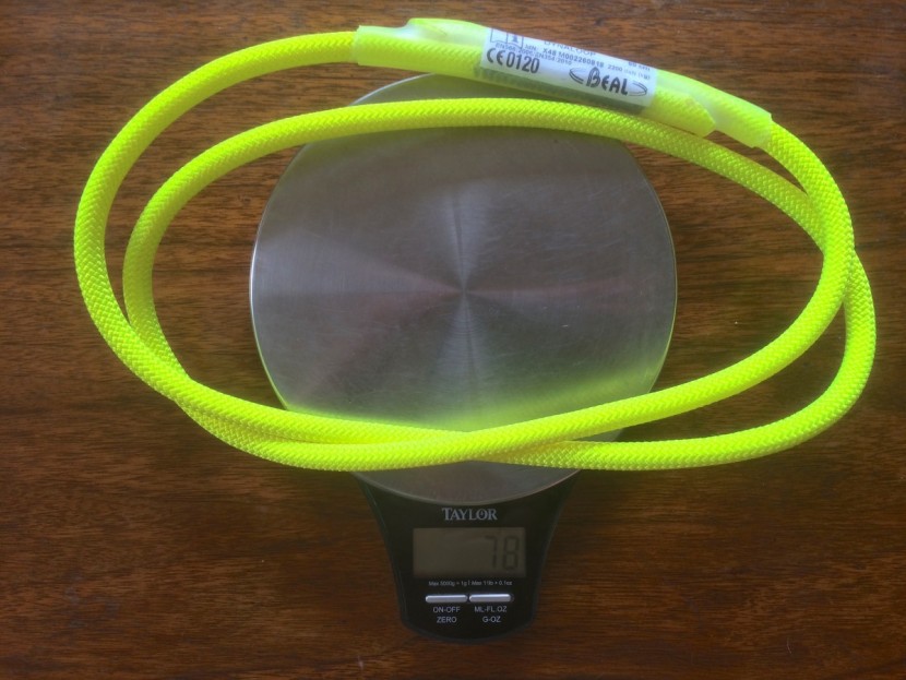 beal dynamic sling - weighing in at 78 grams, this sling is almost double the weight of...