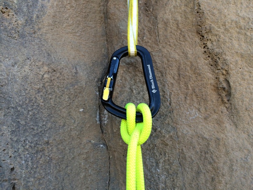 beal dynamic sling - the dynamic sling can easily be tied in a clove hitch to an anchor...