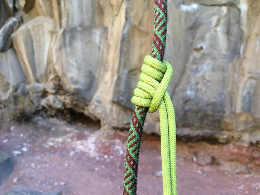 edelrid aramid cord sling - a prussik knot is used to ascend the rope if you don&#039;t have...