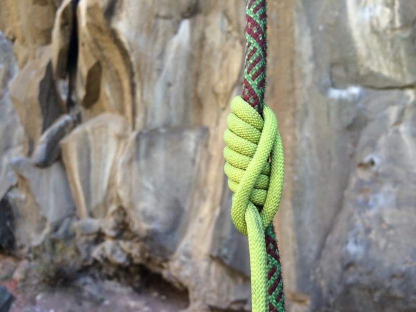 climbing slings - the klemheist knot is good for use as a rappel backup, and a short...