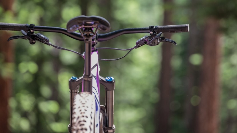 the cockpit is mostly dialed, but some riders may find the 750mm...