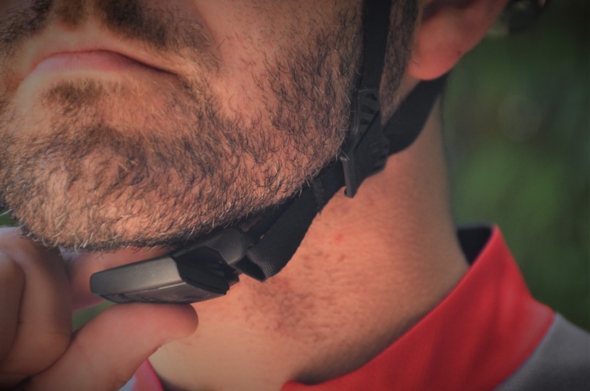 the magnetic buckle is simple and secure, though not necessarily an...