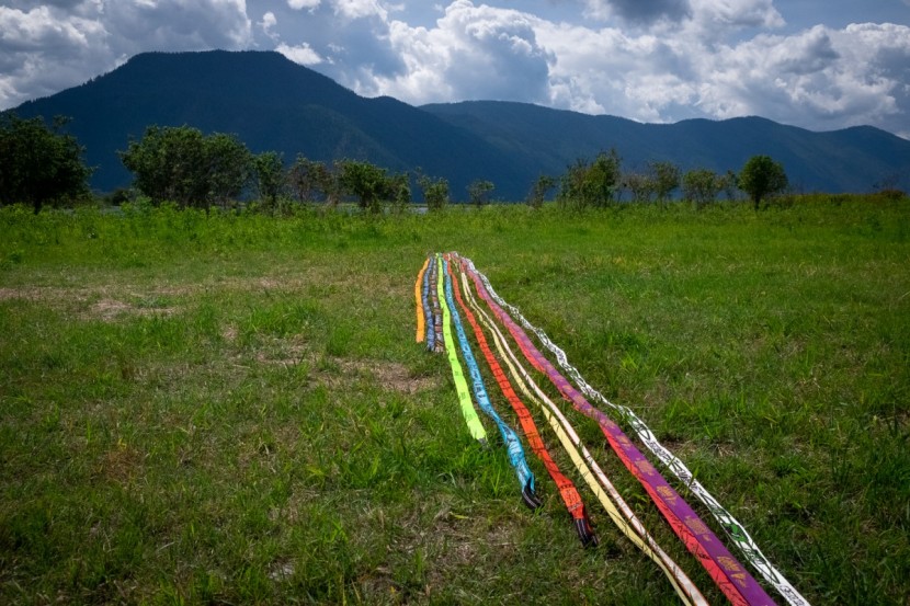 zen monkey complete kit - the zen monket (middle red line) is slightly longer than the rest of...