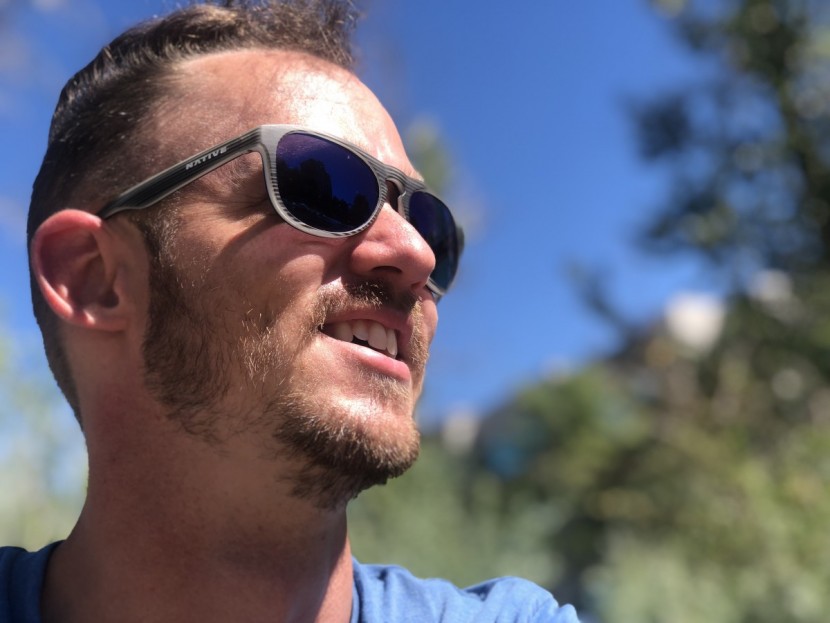 native eyewear sanitas - lightweight and semi-flexible, the sanitas are solidly constructed.