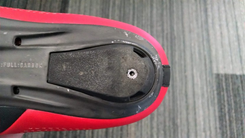 fizik r1 infinito - we really loved the thick, replaceable heel pad.