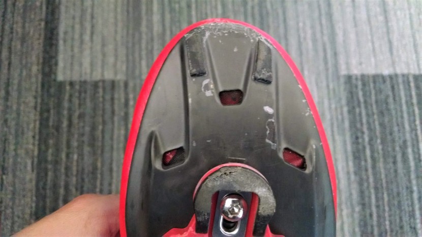 fizik r1 infinito - the only real area we could find that showed vulnerability to wear...