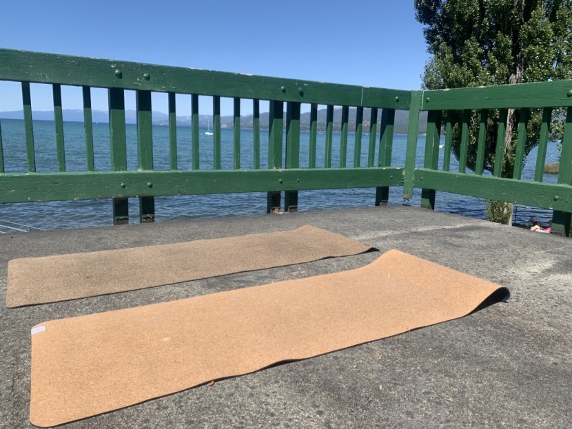 gaiam performance cork - the yoloha native mat compared to the gaiam cork.