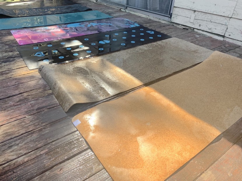 gaiam performance cork - the gaiam performance cork dried much faster than its competitors.