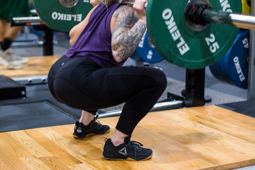 reebok nano 6.0 for women - at lighter weights this shoe did well, but once we got heavier our...