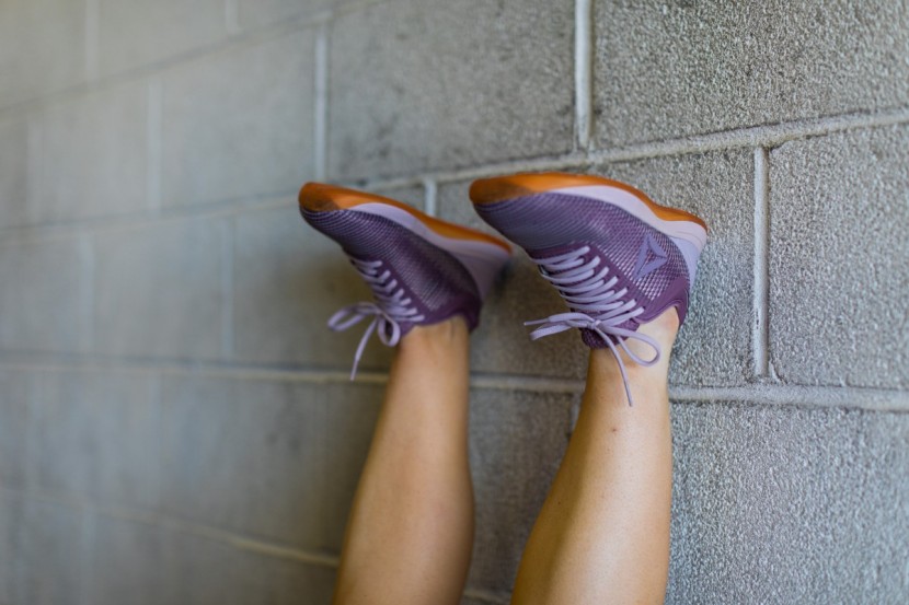 the high abrasion rubber outsole stood up against the beating that...