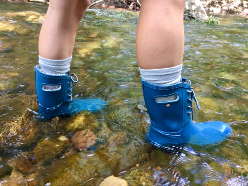 bogs amanda plush - the shaft isn&#039;t the tallest but adequate for rain and shallow...