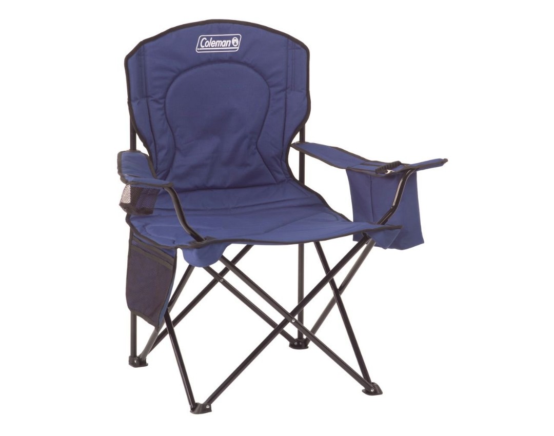 coleman cooler quad camping chair review