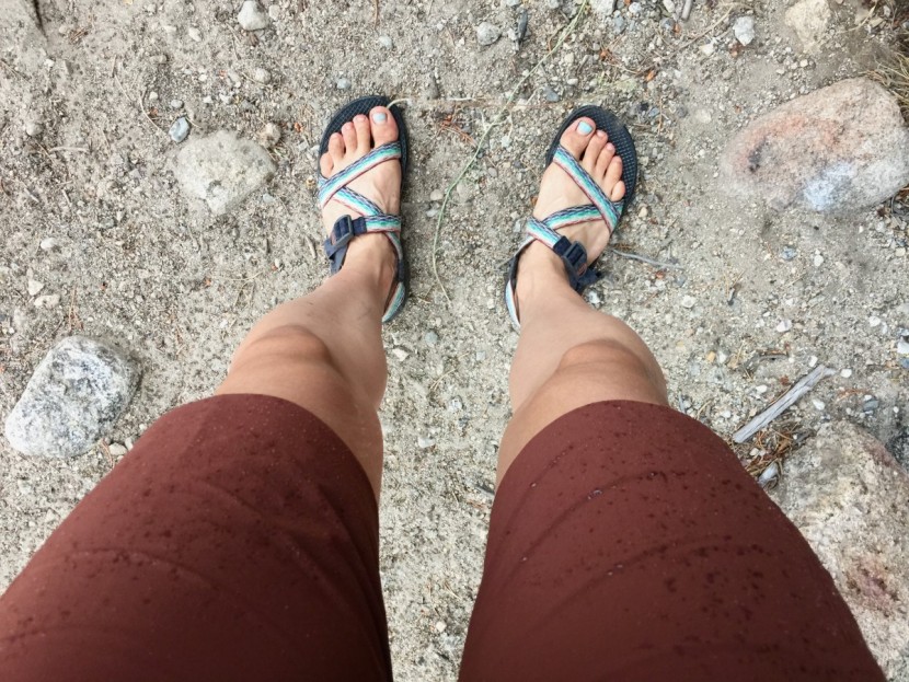 arc&#039;teryx sabria - a little rain? no fear, the sabria dries quickly.