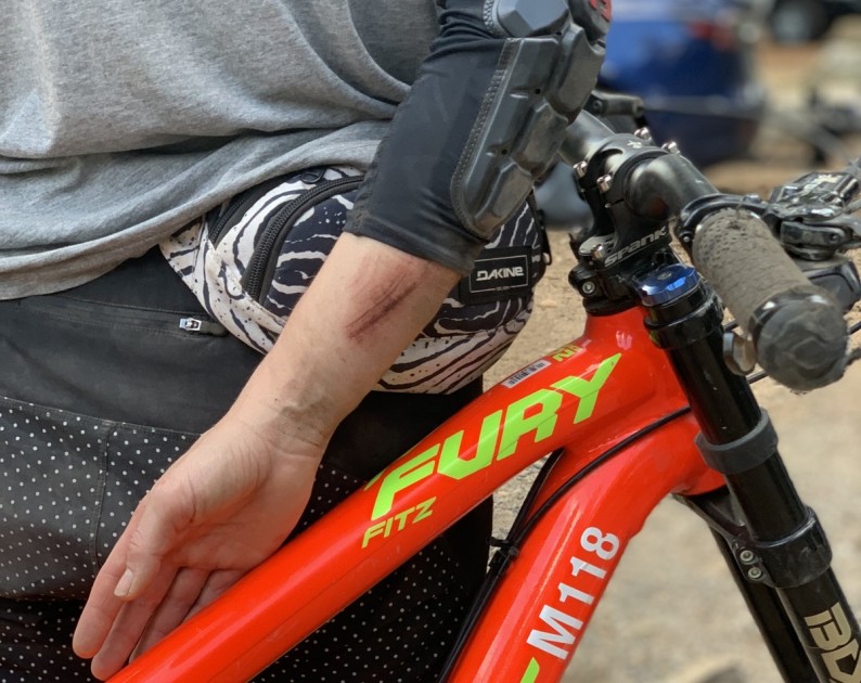 giro riddance for women - a few scrapes were had while testing these shoes.