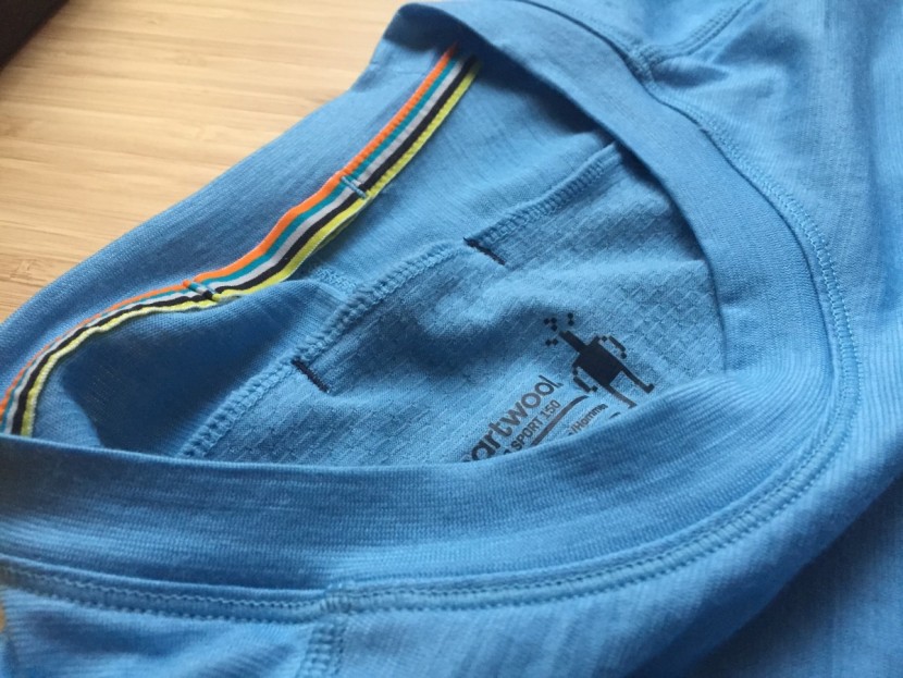 smartwool merino sport 150 tech - the neck sweatband and back vents are some of the only added...