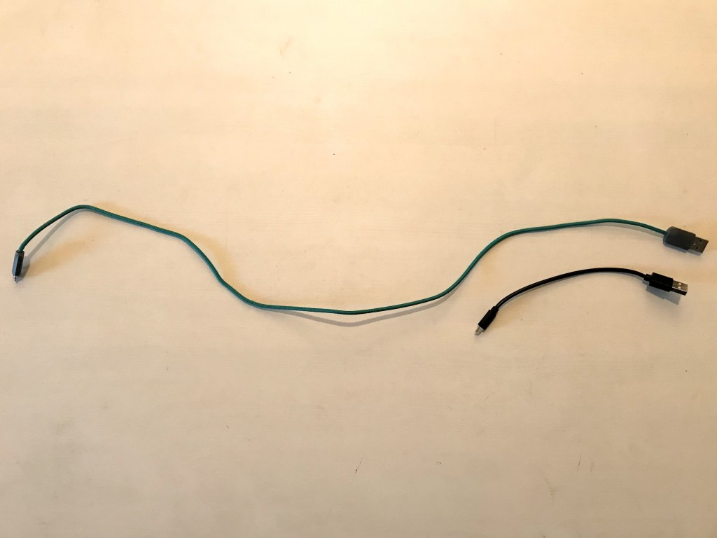 lantern - many lanterns are charged via micro usb, but some come with more...