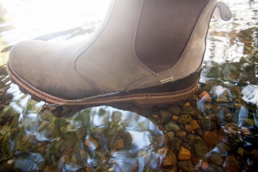 the original muck boot waterproof chelsea - while we wish the waterproofing came up higher, we still really...